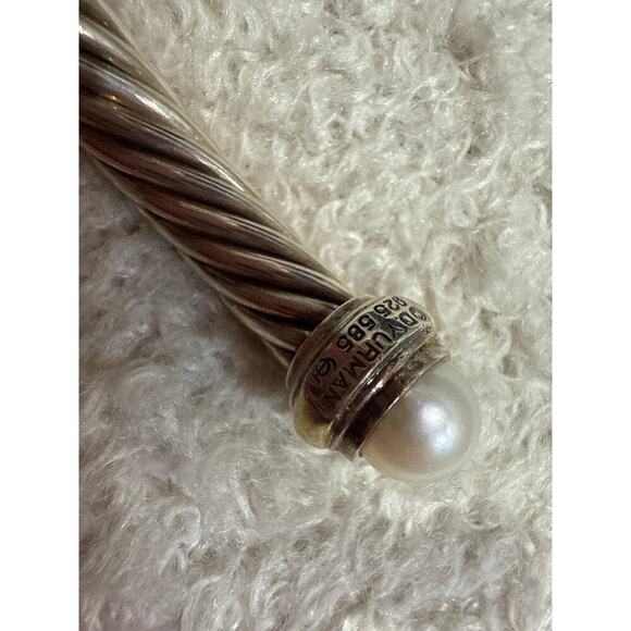 David Yurman Cable Bracelet with Pearls - Picture 4 of 4